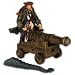 Pirates of the Caribbean 3 3/4" Action Figures with Deluxe Accessories - Jack Sparrow with Black Pearl Canon