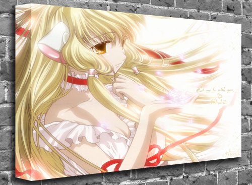 Anime Girl Angel Animated Pretty Poster Art Picture Roll Canvas (UNFRAMED) Size:16″ x 12″ (40 x 30 cm Approx)