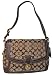 Coach Inspired Large Ali Signature Shoulder Flap Handbag
