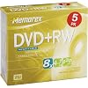 Memorex DVD+RW 4.7GB 5PK 8X  HANG ( 32025517 )