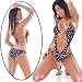 Monokini Badeanzug Bikini schwarz Body Top