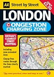 AA London Congestion Charging Map (AA Street by Street)