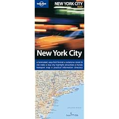 New York City City Map (Lonely Planet New York City Map)