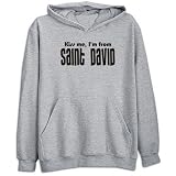 Sweatshirt Heather Gray  Kiss Me Saint David  Grenada City