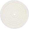 DEWALT DW4980 6-Inch by 5/8-Inch by 1/2-Inch Cotton Polishing Buff