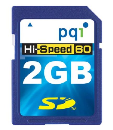 PQI60倍速SDカード2GB