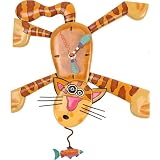 Pendulum Clock with Cat Dinnertime Design