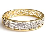 1 Carat 14K2T Diamond Bangle