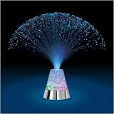 LED Optic Fiber Light Cone Accent Table Lamp