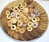Gourmet Food : Cookie Tray Assorted Large