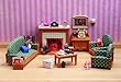 Sylvanian Families - 2959 - Mini-Poup�e - Salle de S�jour de Luxe