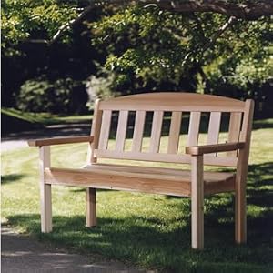 Atc - Gb48u Garden Bench - Clear Grade A - Western Red Cedar by 
