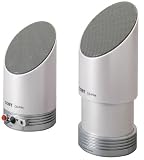 COBY CS-P44  Amplified Stereo Speaker w/DBBS