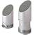 COBY CS-P44  Amplified Stereo Speaker w/DBBS