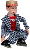 30 Mortimer Snerd Ventriloquist Doll with Tote Bag and Instruction Booklet