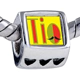 Pugster Pandora Style Bead Multicolored Tio Mustache Beads Fits Pandora Bracelet