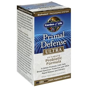 Garden of Life Primal Defense Ultra Ultimate Probiotics Formula, 90 VCaps