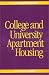 Book College and University Apartment Housing