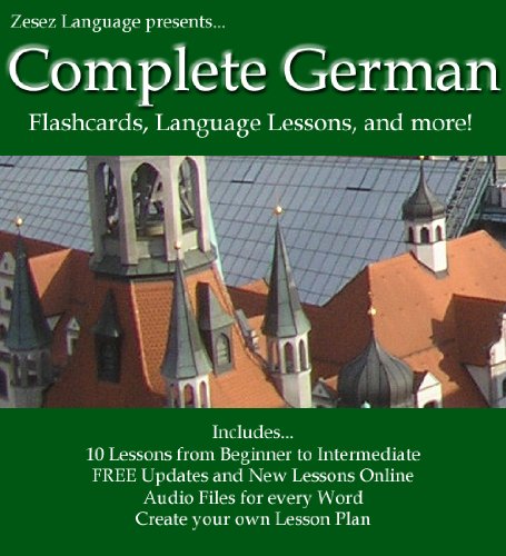 Learn to Speak German with Zesez Language Complete German Digital Flashcard Software