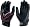 2008 Nike Diamond Elite VI Batting Glove - Black/Crimson - Small