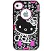 Hello Kitty Hybrid Case for iPhone 4 4G 4S Hot Pink High Impact Cute Bow Cover with Front/Back Screen Protectors & Stylus + FREE GIFT HELLO KITTY 