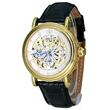 Constantin Durmont Herren-Armbanuhr Skeleton CD-SKEL-AT-LT-GDGD-WH