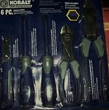 51T5g9GOxSL. SL160  6 Piece Electrician Tool Set Includes Linesman Pliers + Heavy Duty Diagnol Cutter +  Insulated Screwdrivers + Cable Splicers Knife + Carrying Pouch
