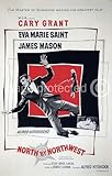 North by Northwest Vintage Hitchcock Movie Poster - 11 x 17 Inch Poster
