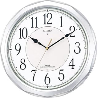 CITIZEN (シチズン) 掛け時計 ネムリーナサニー 電波時計 4MY642-019