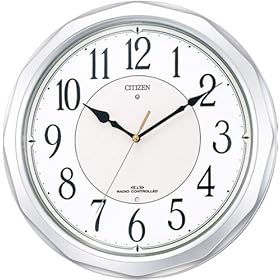【クリックで詳細表示】CITIZEN (シチズン) 掛け時計 ネムリーナサニー 電波時計 4MY642-019