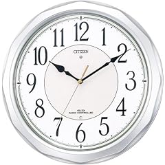 CITIZEN (シチズン) 掛け時計 ネムリーナサニー 電波時計 4MY642-019