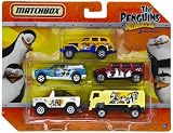 Matchbox The Penguins of Madagascar 5 Pack Cars