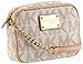 Michael Kors Jet Set MK Signature Cross-Body Bag in PVC