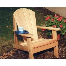 Red Cedar Southern Wide Slat Adirondack Chair by The Cedar Store