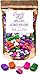 CandyOut Licorice Hollows 2lb (2 pounds) in stand-up zip bag