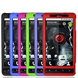 6-in-1 Colorful Rubberized Snap-On Hard Skin Case Cover Accessories for Mot ....