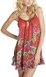Betsey Johnson Women's Chiffon Engineered Babydoll