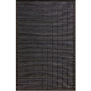 Buy Anji Mountain Villager Ebony Bamboo Rug 5'X8' (Ebony) by ANJI MOUNTAIN BAMBOO RUGS now!