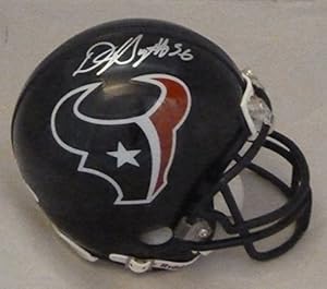 DJ Swearinger Autographed Houston Texans mini helmet w/JSA