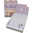 Boutique Dress Shop Mini Notepad Magnetic Closure