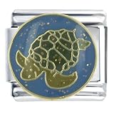 Animal Sea Turtle Italian Charms Bracelet Link