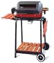 Meco Aussie 9329W Deluxe Electric Cart Grill with Rotisserie, Satin Black