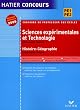 Sciences exp�rimentales et Technologie ; Histoire et G�ographie : Concours de Professeur des Ecoles