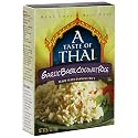 A Taste of Thai Garlic Basil Coconut Jasmine Rice, 6.7-Ounce Boxes (Pack of 6)