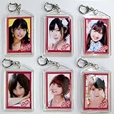 AKB48 キーホルダー6個セット【TEAM A】前田敦子/小嶋陽菜/指原莉乃/高城亜紀/高橋みなみ/篠田麻里子