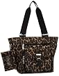 Baggallini Town Tote- Solid Nylon Crinkle...