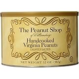 The Peanut Shop of Williamsburg Handcooked Virginia Peanuts, Lightly Salted, 32 Ounce