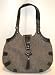 Isabella's Journey Designer Brown Tweed Hand Bag Tote With Tassle