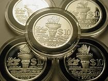 Five 2005 $10 Liberty Dollars - $50 Face Value Mint Set - Proofs by NORFED