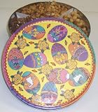 Scott's Cakes Glazed Nut Combo Macadamia Nut, Cashew, and Pecan in a Large Easter Egg Tin by Scott's Cakes
